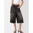 thumbnail image 4 of Michellecmm  Women Capri Pants, Low Waist 3/4 Length Pants Casual Cropped Jeans, 4 of 9