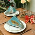 thumbnail image 3 of Qxltty White Duck Napkins 20×20in Perfect for Parties Dinners Weddings Cocktail Housewarming Cloth Napkins Set of 4, 3 of 8