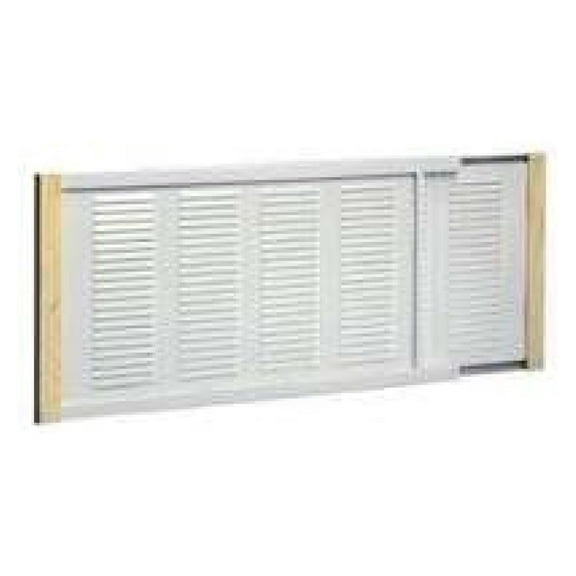 Marvin Adjustable Window Screen - 10" Tall, 21-27" Width, Beige - Retractable Insect Screen for Windows, Easy Installation, Durable Mesh