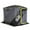 Gray, variant on CLAM Jason Mitchell X5000 Portable 6 Person 9' Ice Fishing Thermal Shelter