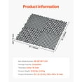 thumbnail image 4 of KFFKFF Drainage Floor Tile Set, 12” x 12” Modular Interlocking Comfort Mat, Pack of 24 Gray PP Drainage Mats, Anti-Slip Feature, Ideal for Garage, Garden, Kitchen & Outdoor Use, 4 of 9
