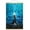 Premium Print and Beechwood Hanger Bundle, variant on DC Comics Movie - Aquaman - One Sheet Wall Poster with Wooden Magnetic Frame, 22.375" x 34"