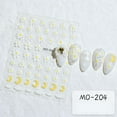 thumbnail image 4 of Nail Art Stickers Female Flower Embossed Stickers Oil Painting Lot C2 N7Y1, 4 of 6
