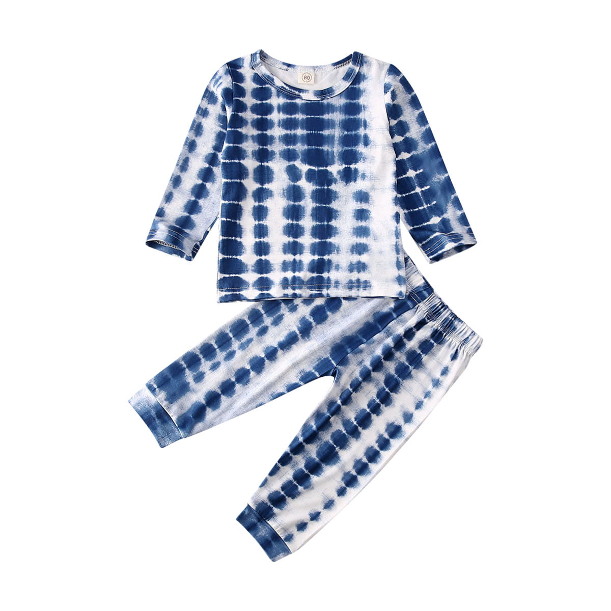 Burt's Bees girl  Organic Cotton Tie Dye top blue T-Shirt Size 5T Toddler New 