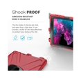 thumbnail image 3 of Microsoft Surface Pro 7 Plus / Pro 7 / Pro 6 / Pro 5 / Pro 2017 / Pro 4 / Pro LTE Case Protective Shockproof Cover with Pen Holder Hand Strap Rotating Kickstand Shoulder Strap, 3 of 6