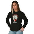 thumbnail image 3 of Betty Boop Zombie Movie Star Pose Women's Long Sleeve T Shirt Brisco Brands S, 3 of 6