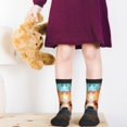 thumbnail image 5 of Fuzoiu Cartoon Pattern Corgi Print Kids Socks For Boys Girls,Grip Crew Socks with Non Slip,Lightweight Stretch Crew Socks,Toddlers Crew Boot Socks, 5 of 5