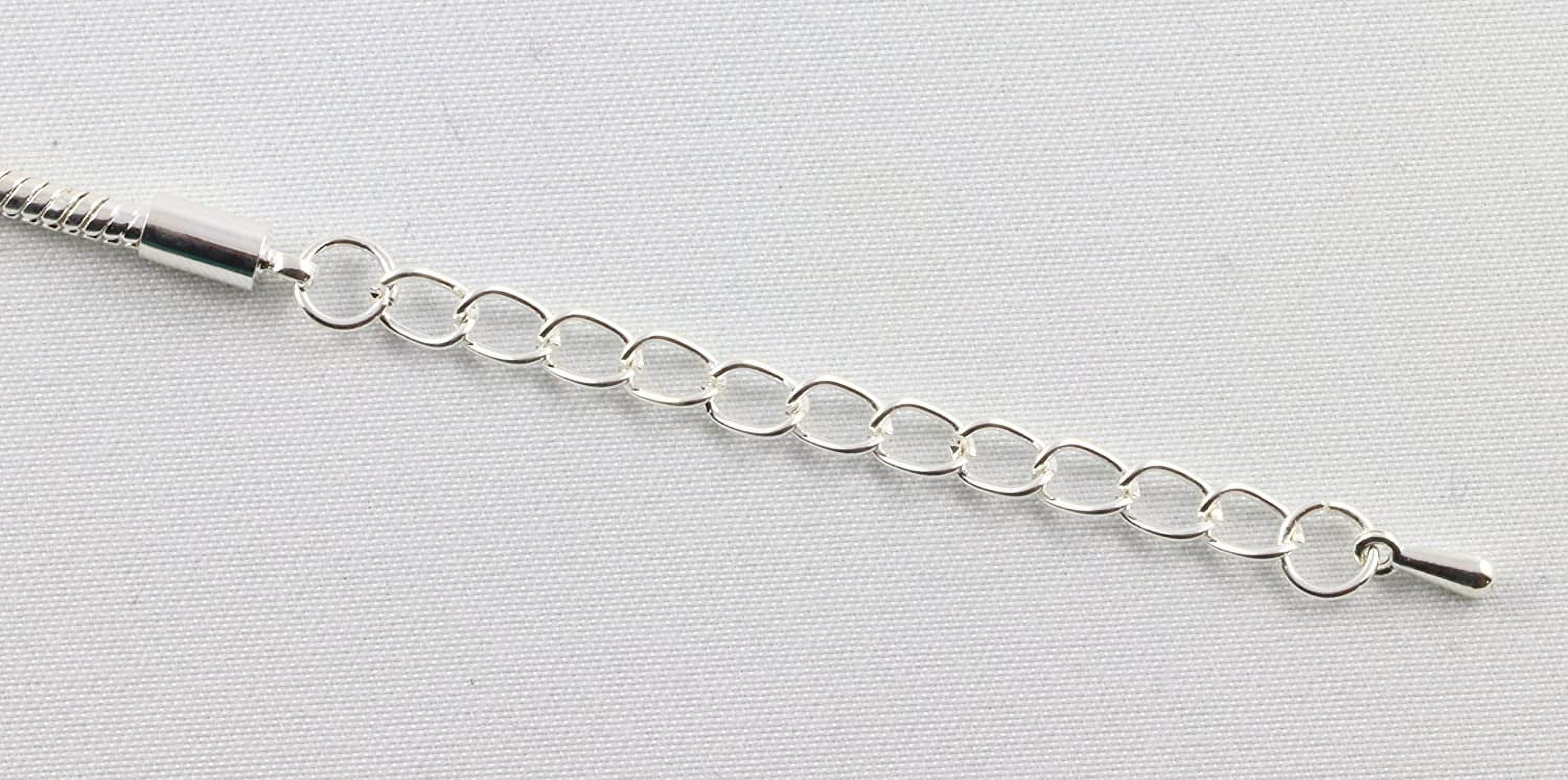 I Dig Volleyball Snake Chain Charm Bracelet