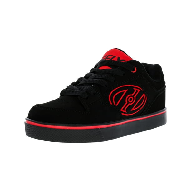 Heelys Motion Plus Black / Red Ankle-High Skateboarding Shoe - 3M -