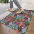 thumbnail image 3 of Bohemian Colored Geometric Patterns (2) Door Mat 30 X 17 Inch Welcome Doormat Indoor Outdoor Entrance Floor Mat Non Slip Spring Summer Decor Rubber Mats, 3 of 6