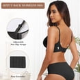 thumbnail image 3 of Sujetador inalámbrico OEAK Comfortable Push Up con soporte total negro S, 3 of 8