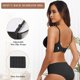 thumbnail image 3 of Sujetador inalámbrico OEAK Comfortable Push Up con soporte total negro S, 3 of 8