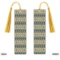 thumbnail image 2 of Kdxio Traditional Tribal Aztec1 Print Metal Tassel Bookmarks,Perfect Gift for Art Lovers and Bookworms Metal Bookmarks for Women, 2 of 8