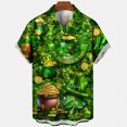 thumbnail image 3 of Camisas hawaianas casuales de verano, camisetas de manga corta con estampado 3D de moda urbana, camisas de playa con solapa, ropa para hombre de alta calidad, 3 of 5