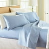Canopy Egyptian Cotton 300 Thread Count Twin Simply Solid Ice Bed Sheet Set, 1 Each