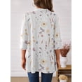 thumbnail image 2 of Anygrew Casual Lightweight Cardigans For Women Out Open Front Jackets 3/4 Sleeves, 2 of 6