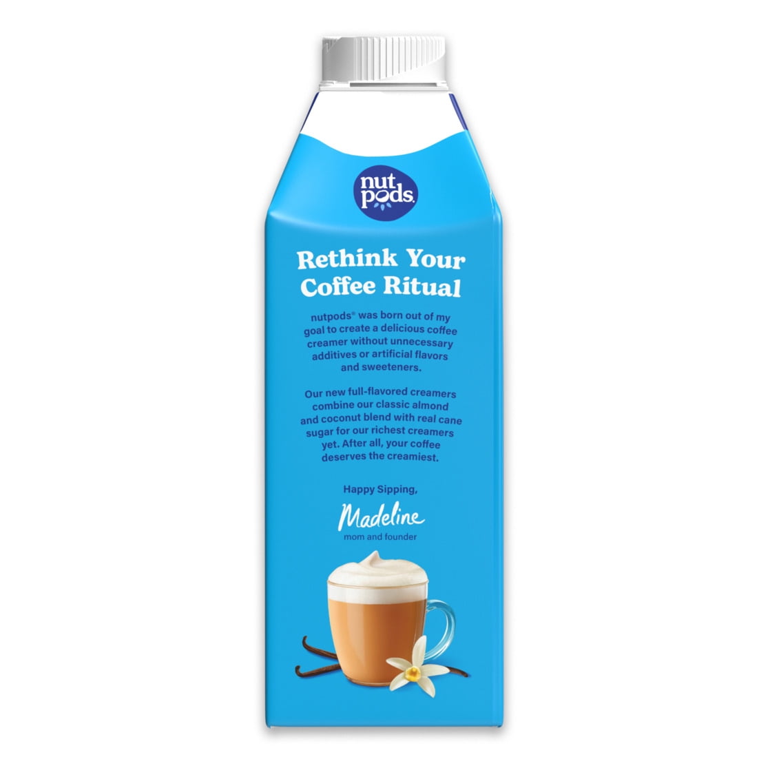 nutpods® Non Dairy Vanilla Made with Almonds and Coconuts Coffee Creamer