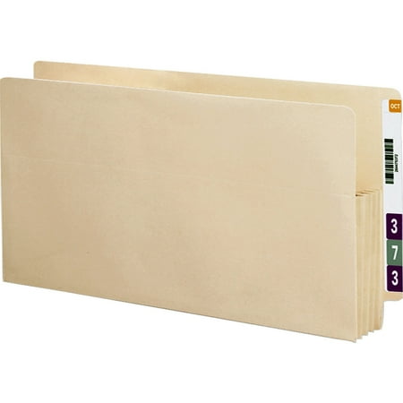 - Smead End Tab File Pocket, Reinforced Straight-Cut Tab, 3-1/2