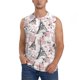 thumbnail image 1 of Balery Paris Camisetas sin mangas para hombre, absorbe la humedad y protege contra el mal olor.-Small, 1 of 7