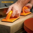 thumbnail image 4 of POWERTEC 2PK Safety Push Block Set for Woodworking, Table Saws, Jointers and Router Tables, Orange (71032), 4 of 7