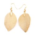 thumbnail image 1 of Handmade Natural Leaf Earrings, 1 of 1