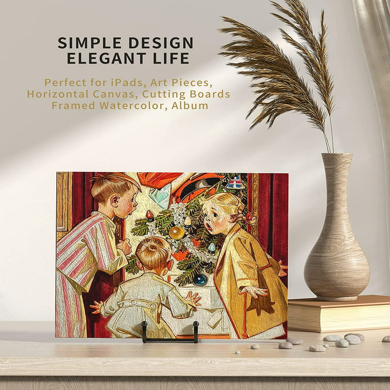 Easels for Display, Art Stand, Photo Stand, Plate Stand, Available in 4  Sizes and 12 Finishes 