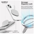 thumbnail image 3 of (4 in 1  for iPhone 14 Case Compatible with MagSafe (6.1 inch, 2022), with 2 Pack Screen Protector + Camera Cover, Liquid Silicone Phone Case (White), 3 of 14