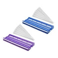 thumbnail image 3 of Embroidery Floss Organizer Cross Stitch Thread Organiser Sorting Card Purple, 3 of 9