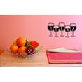 thumbnail image 1 of Custom Decals Relax With Wine Wall Art Size: 10 X 20 Inches Color: Black, 1 of 1