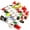 15PCS/2 Types, variant on 10 Pcs Fishing Spinner Lures Kit, Inline Spinner Baits with Treble Hooks & Feather Tails, Metal Fishing Lures for Trout Bass Salmon Panfish, Multi-Color Freshwater Tackle Set