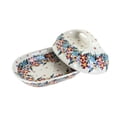 thumbnail image 2 of Blue Rose Polish Pottery Tara Butter Dish, 2 of 2