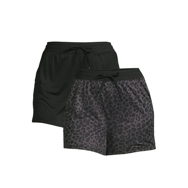 Athletic Works Plus Size Mesh Shorts, 2-Pack - Walmart.com