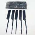 thumbnail image 2 of Peine de cola antiestático, peine de cola de corte de pelo profesional de fibra de carbono para peluquería, para cabello y para hombres y mujeres con diferentes tipos (5 piezas) JM JM, 2 of 5