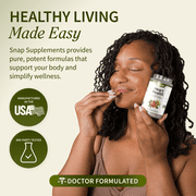 Snap Supplements Nitric Oxide Booster, Heart Health Supplement, 60 + 90 Capsules