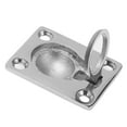 thumbnail image 1 of Qiilu Barco Anillo Escotilla Tirar Al Ras de Elevación Tirador para Barco Elevador Empotrado Acero Inoxidable Montaje Empotrado Anillo de Elevación Tirador para Barco ANGGREK Otros, 1 of 8