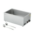 thumbnail image 1 of VEVOR Commercial Food Warmer Countertop Buffet Bain Marie 1200W Steam Table, 1 of 9