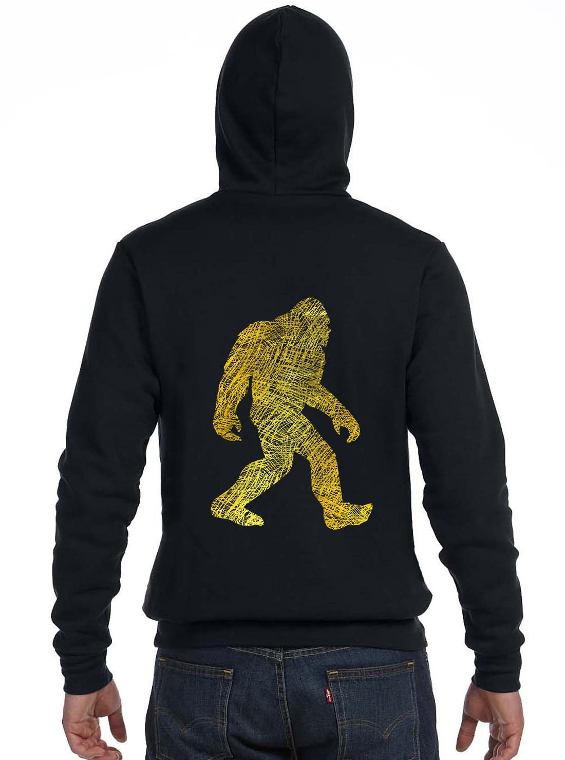 Interstate Apparel Mens Gold Foil No Days Off Black Fleece Zipper Hoodie Black Interstate Apparel Mens Gold Foil No Days Off Black Fleece Zipper Hoodie Black