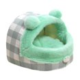 thumbnail image 2 of Indoor Cat Bed Winter Warm Essential Space, Easy to Turn over, Squeeze Not Deformed, Elastic, Comfortable and Soft, 2 of 6