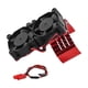 thumbnail image 4 of Ventilador de refrigeración para motor de coche RC, profesional, accesorios de repuesto, aleación de aluminio, Rojo, 4 of 9