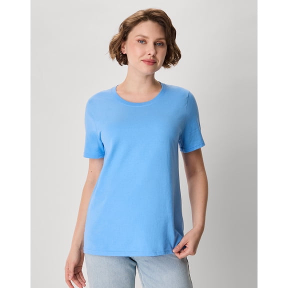 Hanes Women’s Perfect-T Short Sleeve Crew T-Shirt