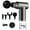 Gray, variant on Mini Fascia Gun Deep Tissue Massage Gun Muscle Relaxation Massage Protable Body Massager Handheld Percussion Vibration Massager
