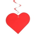 thumbnail image 5 of 18 piezas de adornos colgantes para el Día de San Valentín, espirales colgantes de corazón, decoraciones de techo para el Día de San Valentín, 5 of 5