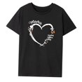 thumbnail image 3 of Camiseta para Mujer Jinwen Cuello Redondo Suave Ropa Deportiva Básica S, 3 of 7