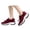 Red, variant on Running Sneakers for Women Non Slip Outdoor Walking Shoes with Arch Support Ladies Platform Hiking Athletic Sneaker Blue Size 5.5