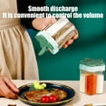 thumbnail image 6 of 5 In 1 Spice Container And Pepper Shaker Transparent Seasoning Shaker Can Filter Lumps Spice Jars For Home Restaurant Kitchen Cooking Steak BBQ, Usupdd 2025 5 In 1 Spice Container, 6 of 6