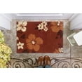 thumbnail image 2 of Linon Rugs Trio With A Twist Rectangular Area Rug in Rust and Pumpkin-1'10" x 2'10", 2 of 5