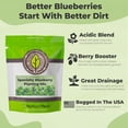 thumbnail image 2 of Specialty Blueberry Potting Mix by Perfect Plants | Organic Premium Mix | Use with Blueberry's, Raspberry, or Other Fruit Shrubs (4qt), 2 of 3