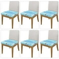 thumbnail image 2 of Gaeub Sea And Fish Square Chair Seat Cushion Cover,Wear-Resistant Chair Seat Cover, Household Chair Essentials,Anti-Scratch, 2 of 9