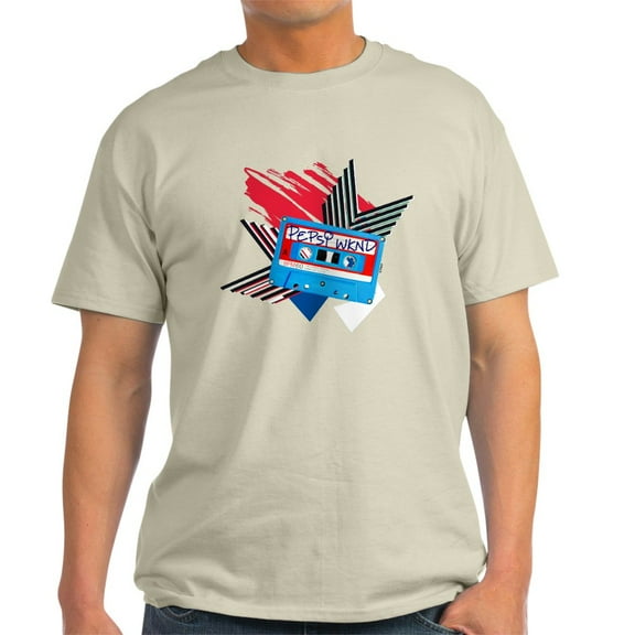 CafePress - Pepsi Flashback Cassette Light T Shirt - Men's Classic Graphic T-Shirt