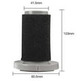 thumbnail image 2 of 10 pcs For Xiaomi Deerma DX700 DX700S Vacuum Cleaner Washable HEPA Filter Replacement Accessories Parts, 2 of 5